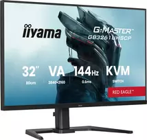 usb c monitorius - iiyama G-MASTER GB3261UHSCP-B1 31.5", 4K, VA, Juodas (Black) - 8 nuotrauka