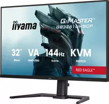 usb c monitorius - iiyama G-MASTER GB3261UHSCP-B1 31.5", 4K, VA, Juodas (Black) - 9 nuotrauka