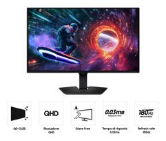 2560x1440 monitorius - Samsung Odyssey G5 G50SF LS27FG502SUXEN 27", OLED, Juodas (Black) - 10 nuotrauka
