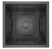lauko geliu vazonai - Deroma Vazonas su vandens rezervuaru 9DF14SZA, antracito (Anthracite), 39 x 39 cm - 6 nuotrauka