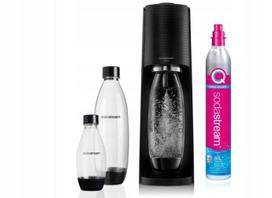 gazuoti gerimai - SodaStream Terra, juodas (Black), Megapack, 3 buteliai - 3 nuotrauka