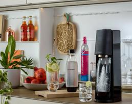 gazuoti gerimai - SodaStream Terra, juodas (Black), Megapack, 3 buteliai - 4 nuotrauka