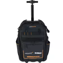 deze su ratukais - DeWALT McLaren Įrankių kuprinė su teleskopine rankena, Juoda/Geltona (Black/Yellow) - 2 nuotrauka