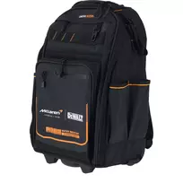 deze su ratukais - DeWALT McLaren Įrankių kuprinė su teleskopine rankena, Juoda/Geltona (Black/Yellow) - 4 nuotrauka