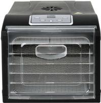 maisto dziovintuvas - Lund 68272 Džiovintuvas 6 Sieteliai 420-500W Juodas (Black) - 7 nuotrauka