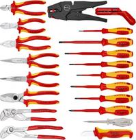 elektriko dirzas - KNIPEX Vision24 Įrankių dėklas elektrikams 20 dalių - 3 nuotrauka