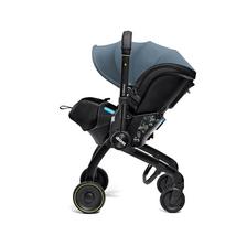 automobiline kedute 15 36 kg - Doona automobilinė kėdutė - vežimėlis X, 0-13 kg, Mėlyna (Ocean Blue) - 7 nuotrauka