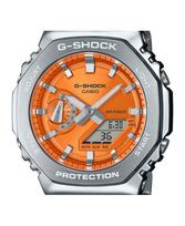 sidabrinis laikrodis - Casio G-Shock G-Steel GM-2110D-4AER Vivid Orange (Vivid Orange) - 9 nuotrauka