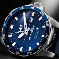 vostok europe n1 rocket - Vostok Europe N1 Rocket GMT NH34-225A712LE - 5 nuotrauka