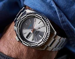 seiko laikrodziai - SEIKO 5 Sports SRPK09K1 Nerūdijančio plieno (Stainless Steel) - 5 nuotrauka