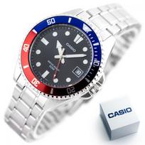 kvarcinis - Casio MDV-10D-1A3 Juodas (Black) - 2 nuotrauka