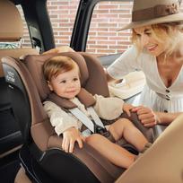 kedute - Britax-Römer DUALFIX 5Z - automobilinė kėdutė ~ 61-105 cm, Ruda (Warm Caramel) - 4 nuotrauka