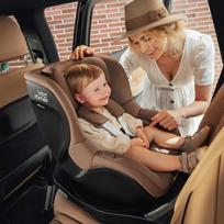 vaikiska automobiline kedute - Britax-Römer DUALFIX PRO M - automobilinė kėdutė ~ 8-19 kg ,  Ruda (Warm Caramel) - 3 nuotrauka