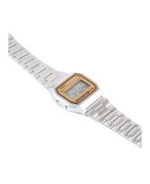 vyriskas laikrodis sidabrinis - CASIO A 158WEA-9 - 5 nuotrauka