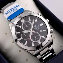 casio laikrodziai vyrams - Casio Edifice EFB-710D-1AVUEF Sidabras (Silver) - 5 nuotrauka