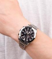 casio laikrodziai vyrams - Casio Edifice EFB-710D-1AVUEF Sidabras (Silver) - 9 nuotrauka