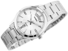 sidabrinis laikrodis - Casio MDV-107D-1A3 Sidabrinis (Silver) - 8 nuotrauka
