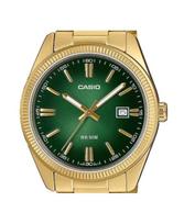 auksine apyranke - Casio MTP-1302PGC-3AVEF Žalias (Green) - 4 nuotrauka