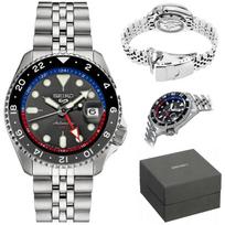 sidabrinis laikrodis - SEIKO 5 SPORTS SSK001K1 Su Dėžute (With Box) - 2 nuotrauka