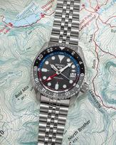 sidabrinis laikrodis - SEIKO 5 SPORTS SSK001K1 Su Dėžute (With Box) - 5 nuotrauka