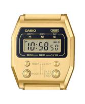 casio laikrodziai vyrams - CASIO VINTAGE A1100G-5EF Auksinis (Gold) - 7 nuotrauka
