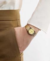 auksini laikrodziai - CASIO LTP-V002D-1AUDF Moteriškas Laikrodis Auksinis (Gold) - 7 nuotrauka