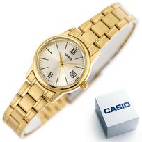 auksini laikrodziai - CASIO LTP-V002G-9B3 Auksinis (Gold) - 3 nuotrauka