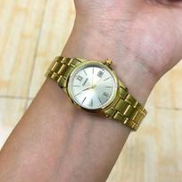 auksini laikrodziai - CASIO LTP-V002G-9B3 Auksinis (Gold) - 6 nuotrauka