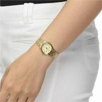 auksini laikrodziai - CASIO LTP-V001G-9BUDF Moteriškas Laikrodis Auksinis (Gold) - 4 nuotrauka