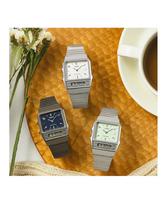 laikrodziai zadintuvai - Casio Vintage AQ-800E-7A2EF Sidabrinis (Silver) laikrodis - 2 nuotrauka