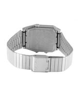 laikrodziai zadintuvai - Casio Vintage AQ-800E-7A2EF Sidabrinis (Silver) laikrodis - 3 nuotrauka