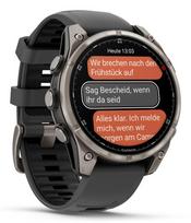 garmin fenix laikrodis - Garmin fēnix 8 Pro 47mm Titanium Graphite (Grafito) - 7 nuotrauka