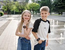 garett kids - Garett Kids Tech 4G Rožinė (Pink) - 6 nuotrauka