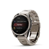 titanas - Garmin Fenix 8 47mm Wi-Fi GPS (satellite) Titanium (Titano) - 3 nuotrauka