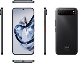 256gb mobilieji telefonai - Nubia Air 8/256GB Juodas (Black) - 6 nuotrauka