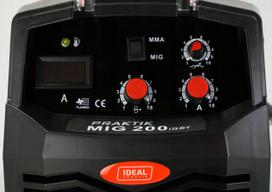 mig suvirinimo aparatas - Idealus Praktik MIG 200 IGBT 230V - 3 nuotrauka