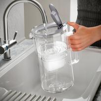 vandens indas - Aquaphor Glass MF+ MG, 2,5 l, Pilkas (Grey) - 5 nuotrauka