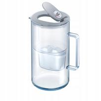 vandens indas - Aquaphor Glass MF+ MG, 2,5 l, Pilkas (Grey) - 7 nuotrauka