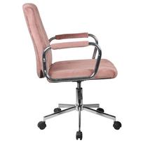 biuro kedes rozine - Darbo kėdė Akord FD-24, 61 x 51 x 92 - 102 cm, rožinė - 5 nuotrauka