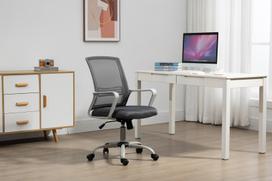 offici kede - Activejet Biuro kėdė YK01 Pilka (Grey) - 2 nuotrauka