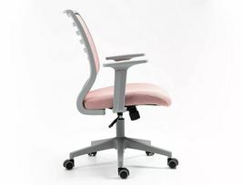 biuro - Darbo kėdė Q-320, rožinė/pilka - 4 nuotrauka