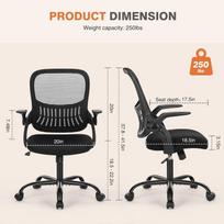 nowy styl, - Ergonominė biuro kėdė NOWY STYL CUBIC GTP LS-06, juodos sp. - 6 nuotrauka