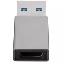 3 0 to 2 0 usb - „4Smarts Passive Adapteris“ USB-A 3.0–USB-C 2 vnt. rinkinys (pilkas) - 3 nuotrauka
