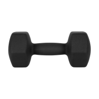 reguliuojami hanteliai - Reguliuojami neopreniniai hanteliai HEX 2x10kg REBEL ACTIVE - 2 nuotrauka