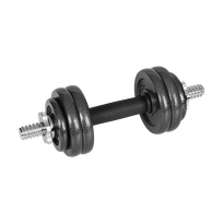 hanteliai 15 kg - Reguliuojami hanteliai REBEL ACTIVE, 15 kg su dėklu ir štanga - 6 nuotrauka