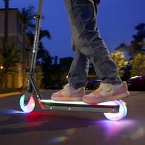 elektrinis paspirtukas vaikams - Rebel FUN WHEELS LIGHT Juodas (Black) - 2 nuotrauka
