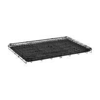 aptvaras narvas sunims - Rebel Metalinis šunų narvas, XXXL 122 x 76 x 83 cm, Juodas (Black) - 7 nuotrauka