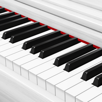 skaitmeninis pianinas - Kruger & Matz KMDP-105, Balta (White) - 6 nuotrauka