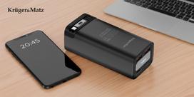 baterija namams - Kruger&Matz KM0915, 20000mAh, 100W, QC, PD - 3 nuotrauka