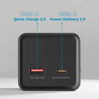 65w power bank pd - Kruger&Matz PowerBank 20000mAh, 65W, QC, PD - 2 nuotrauka